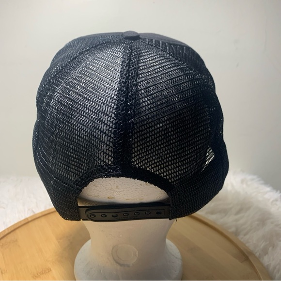 Nissun Hawaii 1999 Cap Hat Trucker Snapback Mesh Rope Vintage Black - Picture 3 of 7